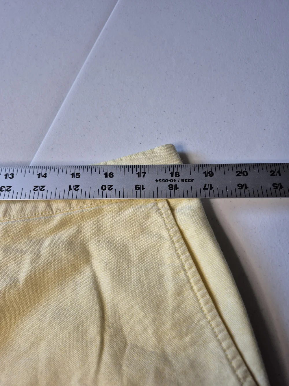 Polo by Ralph Lauren Pale Yellow Flat Front Men's Shorts 4759/4